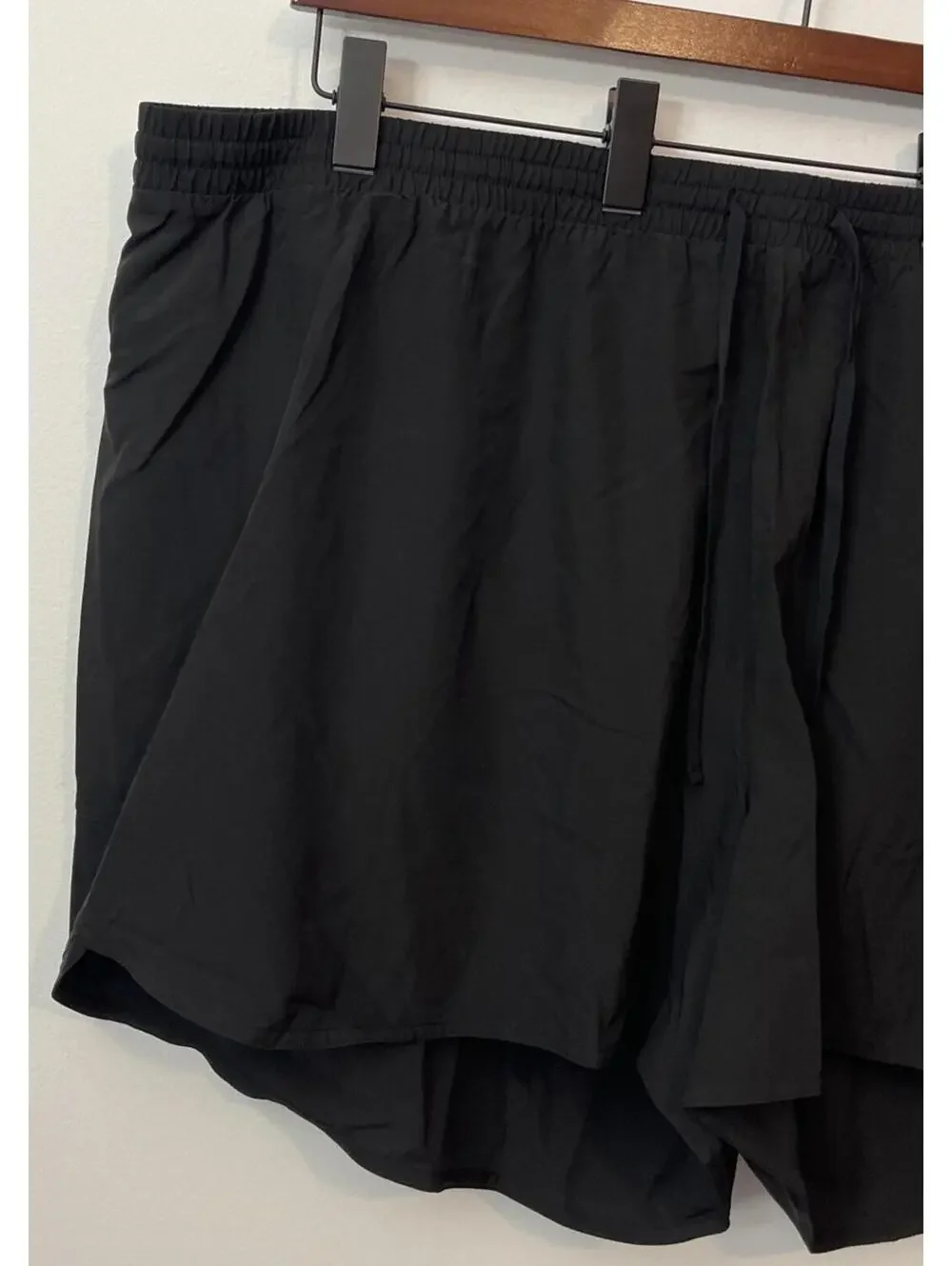 Old Navy Womens 4x Black Go-Dry Mid-Rise Elastic Waist Athletic Shorts! A3124 - Picture 5 of 6